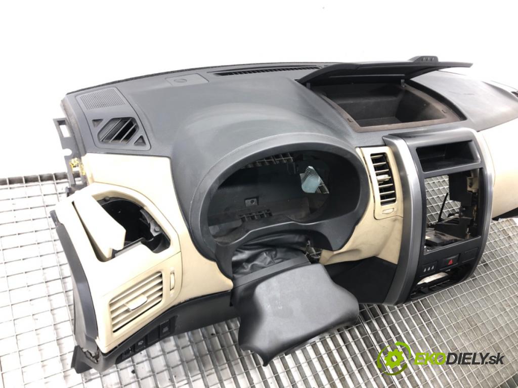 NISSAN X-TRAIL II (T31) 2007 - 2018    2.0 dCi 110 kW [150 KM] olej napędowy 2007 - 2013  Palubná doska  (Palubné dosky)