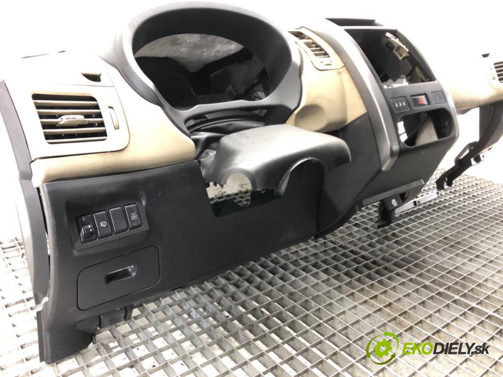 NISSAN X-TRAIL II (T31) 2007 - 2018    2.0 dCi 110 kW [150 KM] olej napędowy 2007 - 2013  Palubná doska  (Palubné dosky)