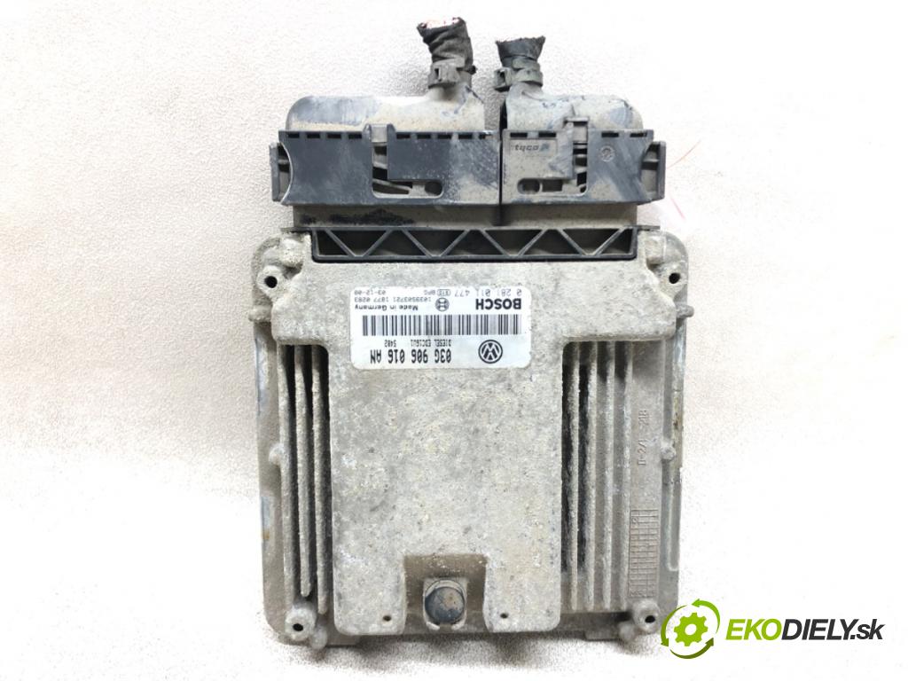 VW GOLF V (1K1) 2003 - 2010    2.0 TDI 16V 103 kW [140 KM] olej napędowy 2003 - 2  riadiaca jednotka Motor 03G906016AN (Riadiace jednotky)