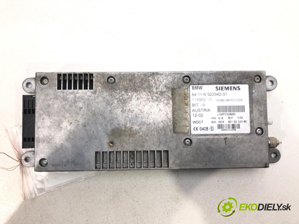 BMW 5 (E39) 1995 - 2003    525 i 141 kW [192 KM] benzyna 2000 - 2003  Zosilňovač 6922942 (Zosilňovače)