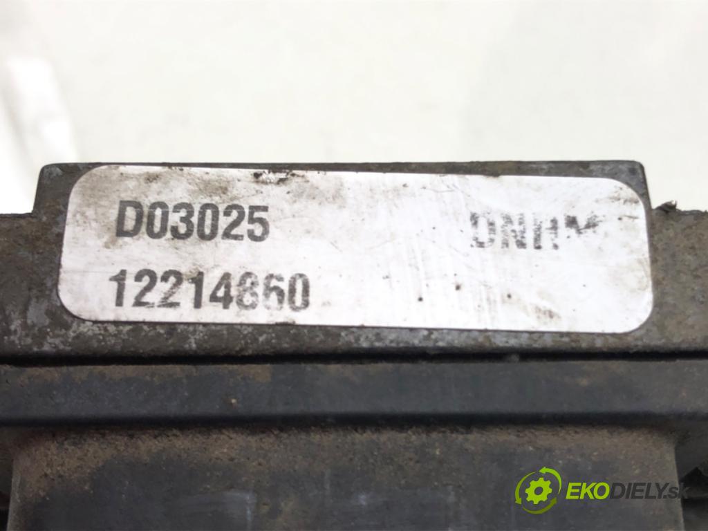 OPEL ASTRA G liftback (T98) 1998 - 2009    1.6 (F08, F48) 62 kW [84 KM] benzyna 2000 - 2005  riadiaca jednotka Motor 12214860 (Riadiace jednotky)