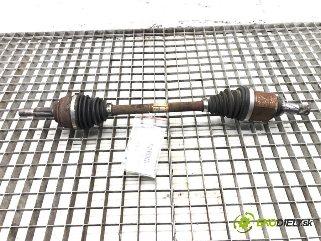 DACIA SANDERO II 2012 - 2022    TCe 90 (B8M1, B8MA) 66 kW [90 KM] benzyna 2012 - 2  Poloos ľavá strana 391014946R (Poloosy)