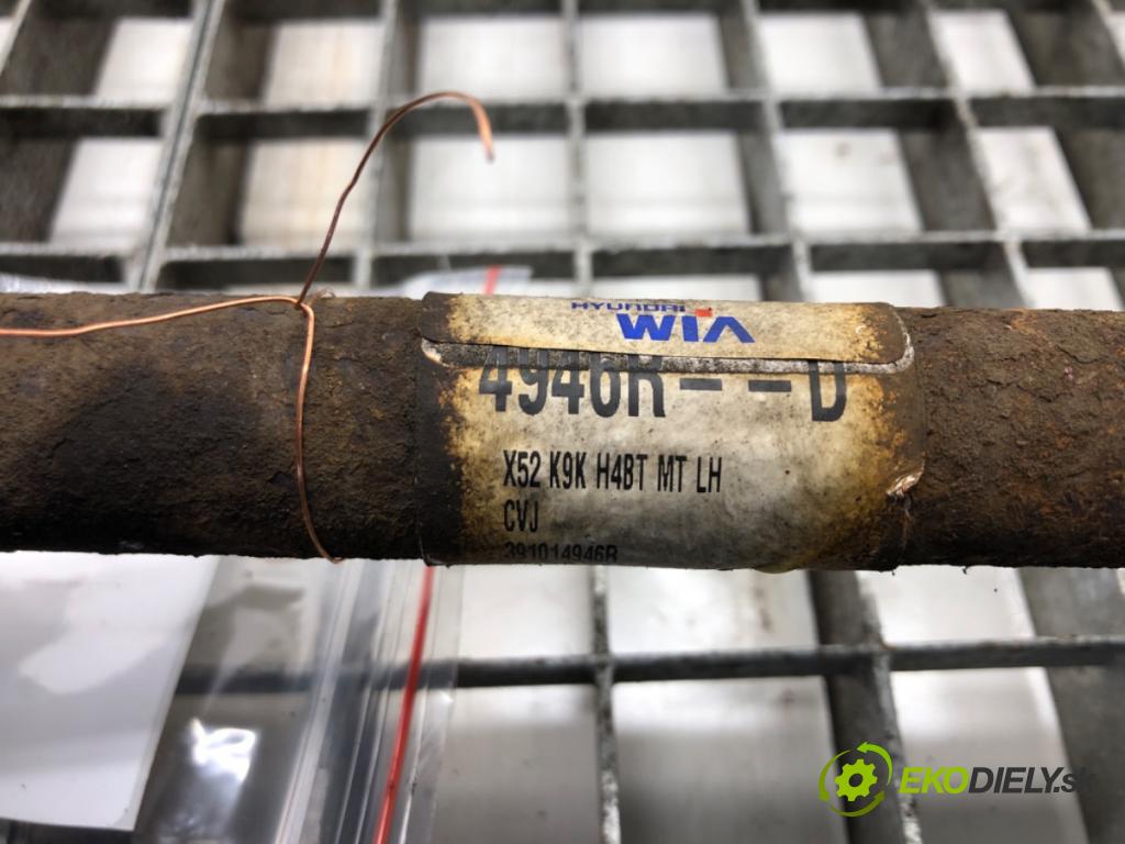 DACIA SANDERO II 2012 - 2022    TCe 90 (B8M1, B8MA) 66 kW [90 KM] benzyna 2012 - 2  Poloos ľavá strana 391014946R (Poloosy)