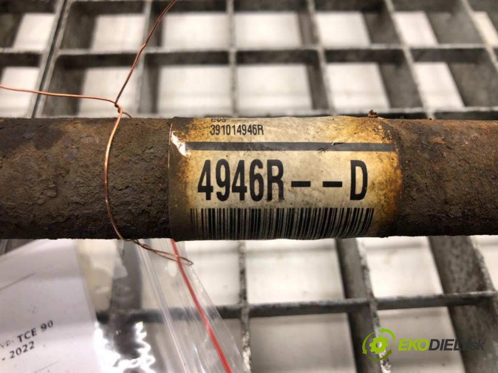 DACIA SANDERO II 2012 - 2022    TCe 90 (B8M1, B8MA) 66 kW [90 KM] benzyna 2012 - 2  Poloos ľavá strana 391014946R (Poloosy)