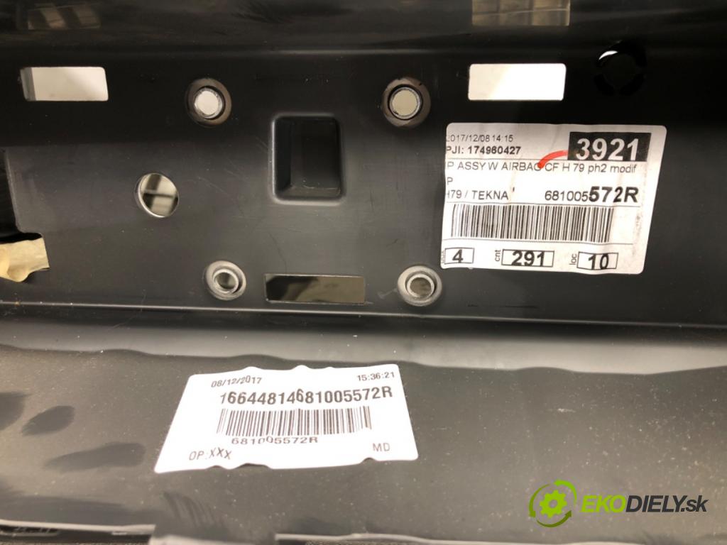 DACIA DUSTER (HS_) 2010 - 2018    1.6 SCe 115 84 kW [115 KM] benzyna 2015 - 2018  palubní doska  (Palubní desky)