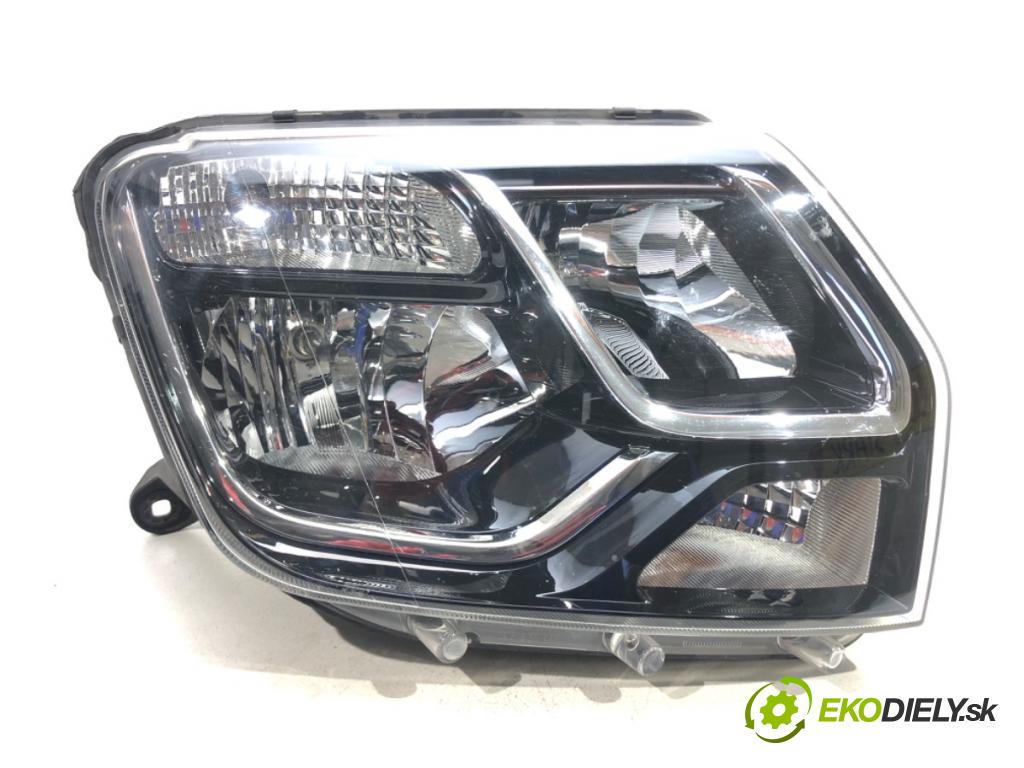 DACIA DUSTER (HS_) 2010 - 2018    1.6 SCe 115 84 kW [115 KM] benzyna 2015 - 2018  Svetlomet pravy 260100156R (Pravé)