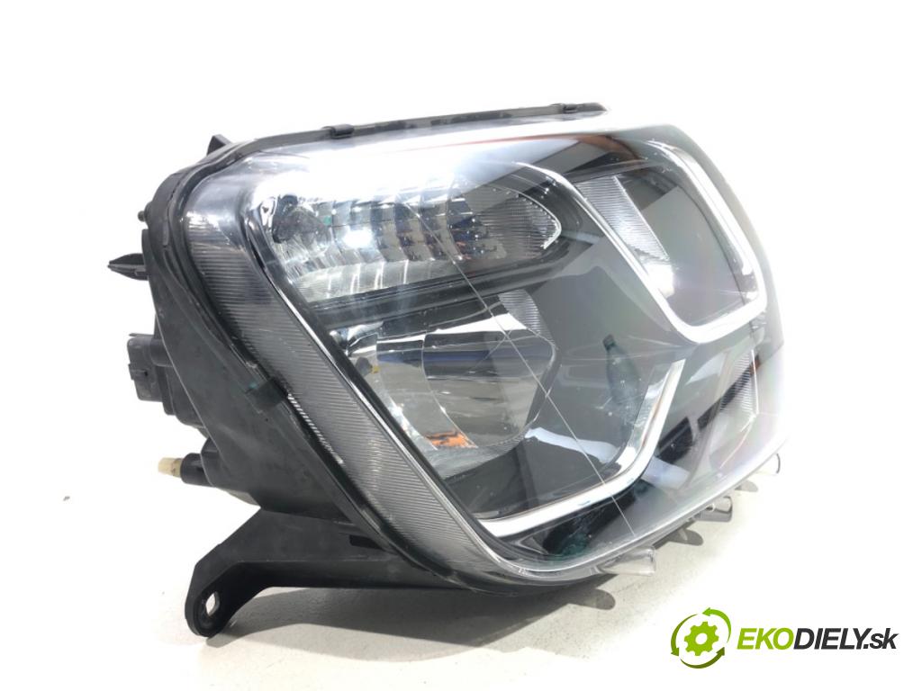 DACIA DUSTER (HS_) 2010 - 2018    1.6 SCe 115 84 kW [115 KM] benzyna 2015 - 2018  Svetlomet pravy 260100156R (Pravé)