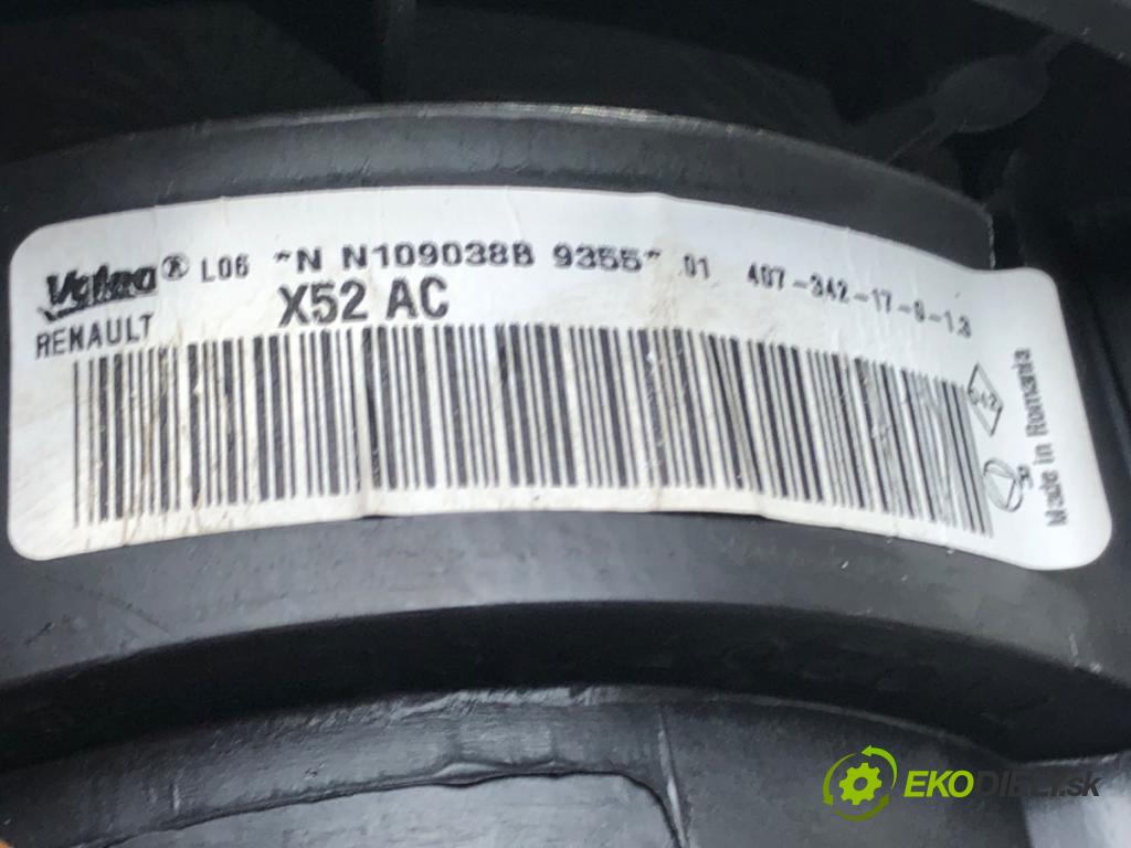 DACIA DUSTER (HS_) 2010 - 2018    1.6 SCe 115 84 kW [115 KM] benzyna 2015 - 2018  ventilátor topení N109038B (Ventilátory topení)