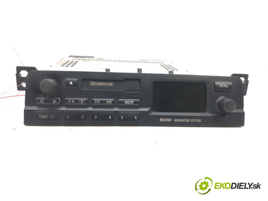 BMW 3 (E46) 1997 - 2005    330 d 150 kW [204 KM] olej napędowy 2003 - 2005  RADIO RCC104-53 (Audio zariadenia)