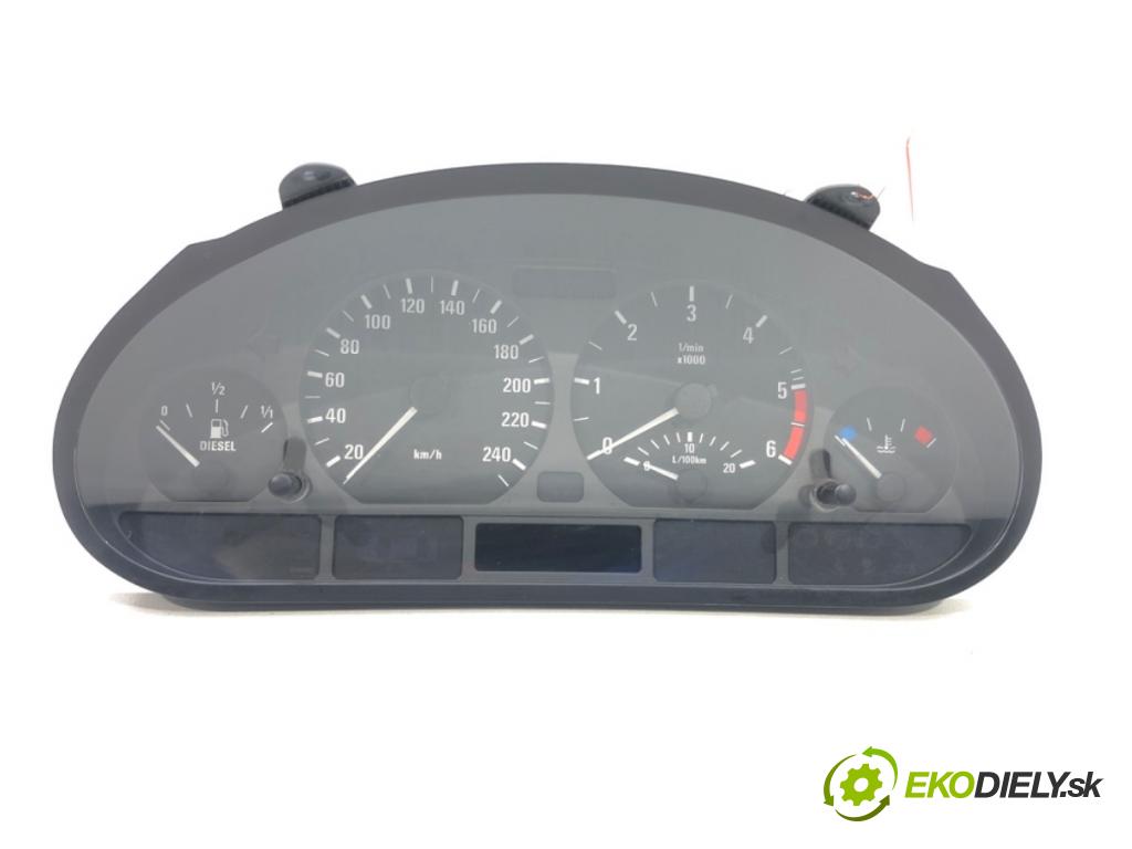 BMW 3 (E46) 1997 - 2005    318 d 85 kW [116 KM] olej napędowy 2001 - 2003  Prístrojovka 6956971 (Prístrojové dosky, displeje)