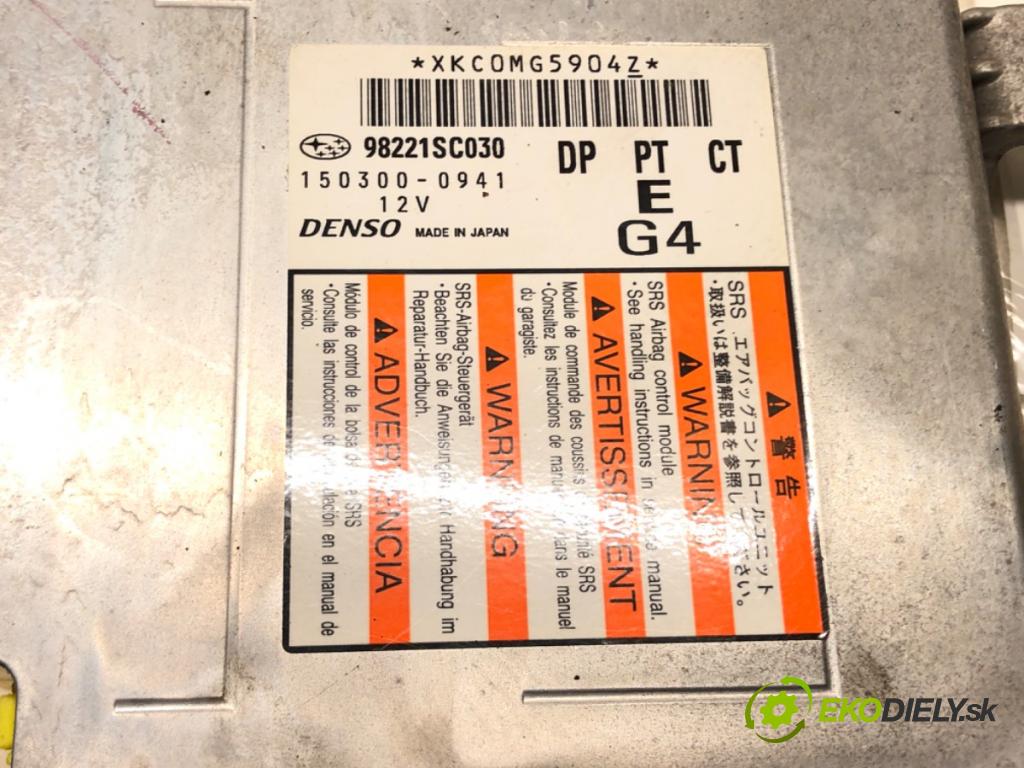 SUBARU FORESTER (SH_) 2007 - 2022    2.0 D AWD (SHH) 108 kW [147 KM] olej napędowy 2008  senzor airbag 98221SC030 (Snímače)