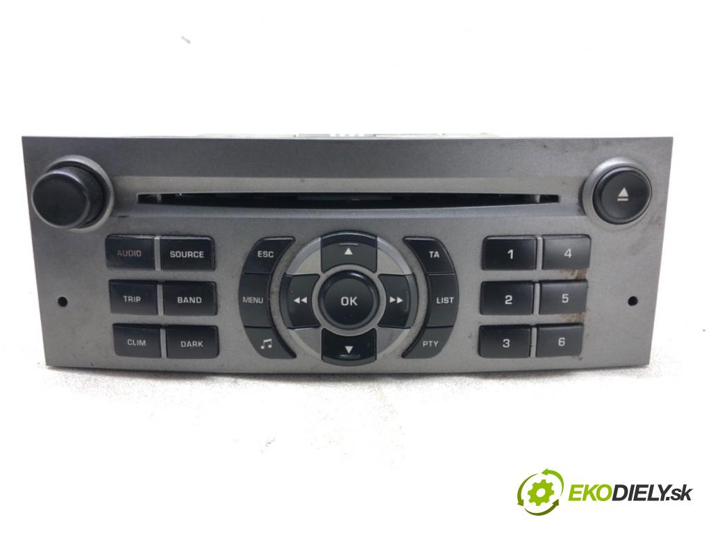 CITROEN C5 II Break (RE_) 2004 - 2022    2.0 HDi (RERHRH) 100 kW [136 KM] olej napędowy 200  RADIO 7644034392 (Audio zariadenia)