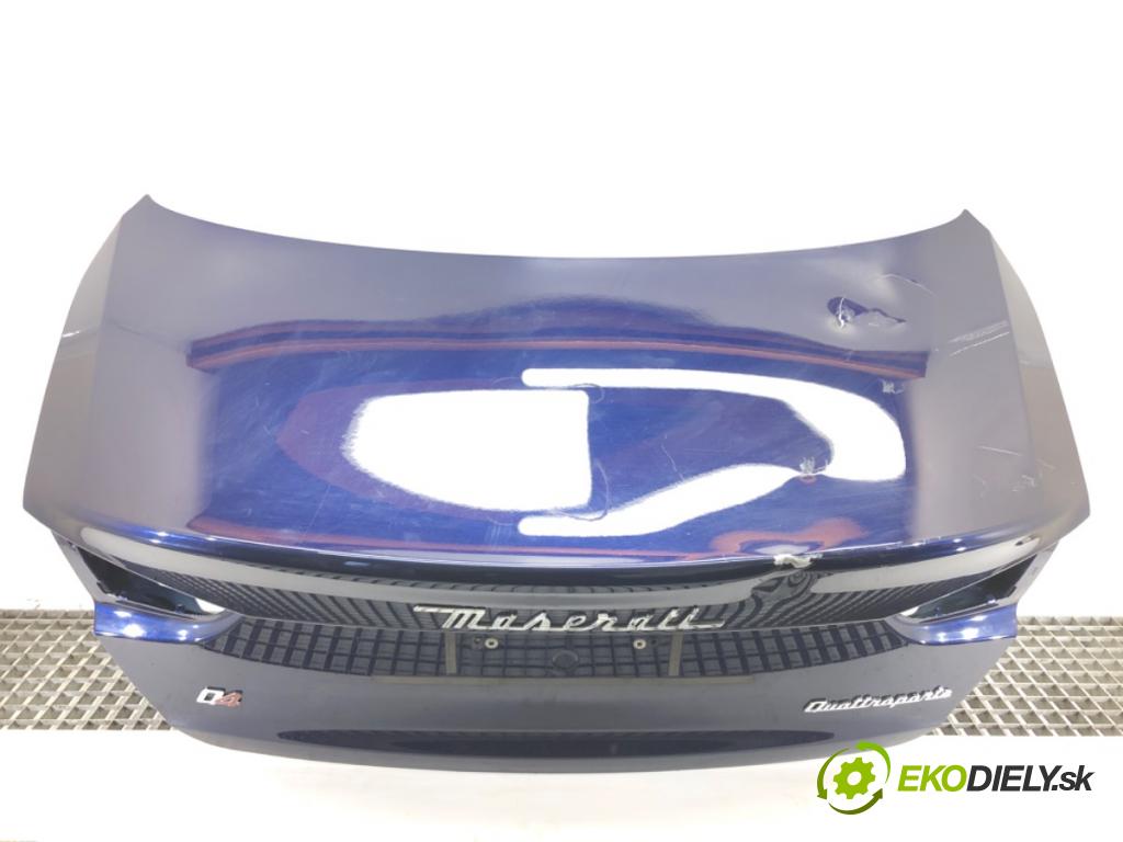 MASERATI QUATTROPORTE VI 2012 - 2022    3.0 S Q4 302 kW [411 KM] benzyna 2013 - 2022  zadní část kapota  (Zadní kapoty)