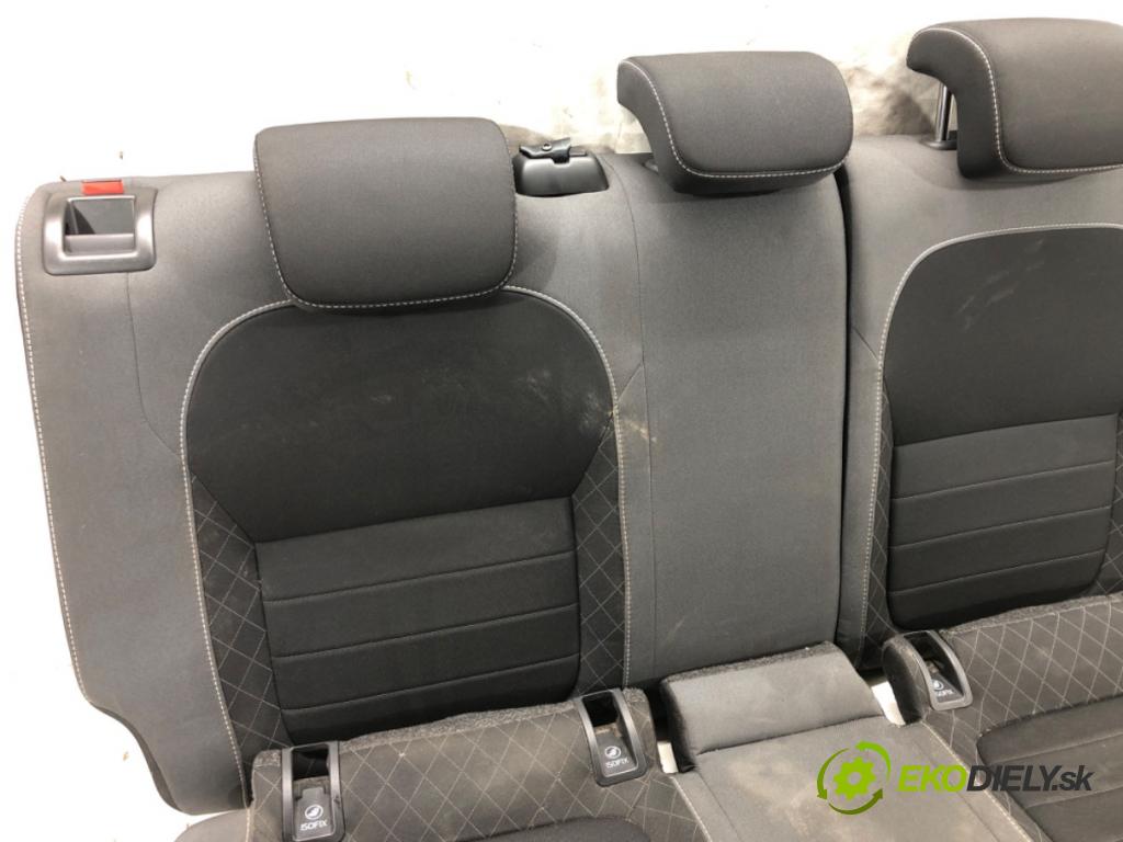 SKODA FABIA III (NJ3) 2014 - 2022    1.0 55 kW [75 KM] benzyna 2014 - 2022  sedadlo zadní část  (Sedačky, sedadla)
