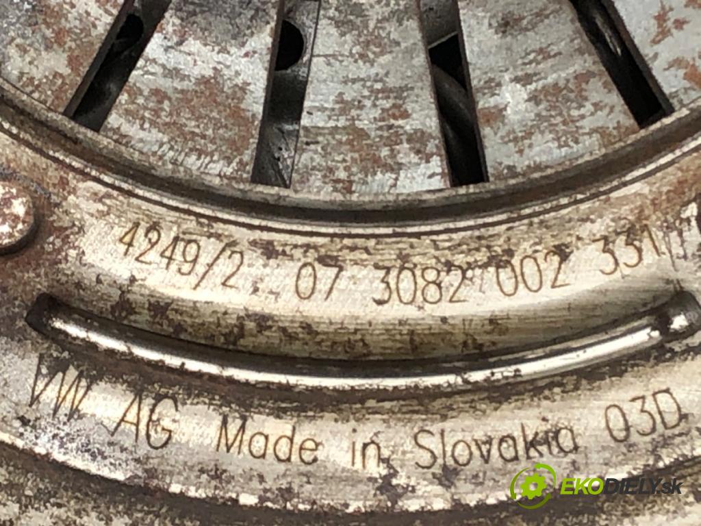 SKODA FABIA III (NJ3) 2014 - 2022    1.0 55 kW [75 KM] benzyna 2014 - 2022  Spojková sada (bez ložiska) komplet  (Kompletné sady (bez ložiska))