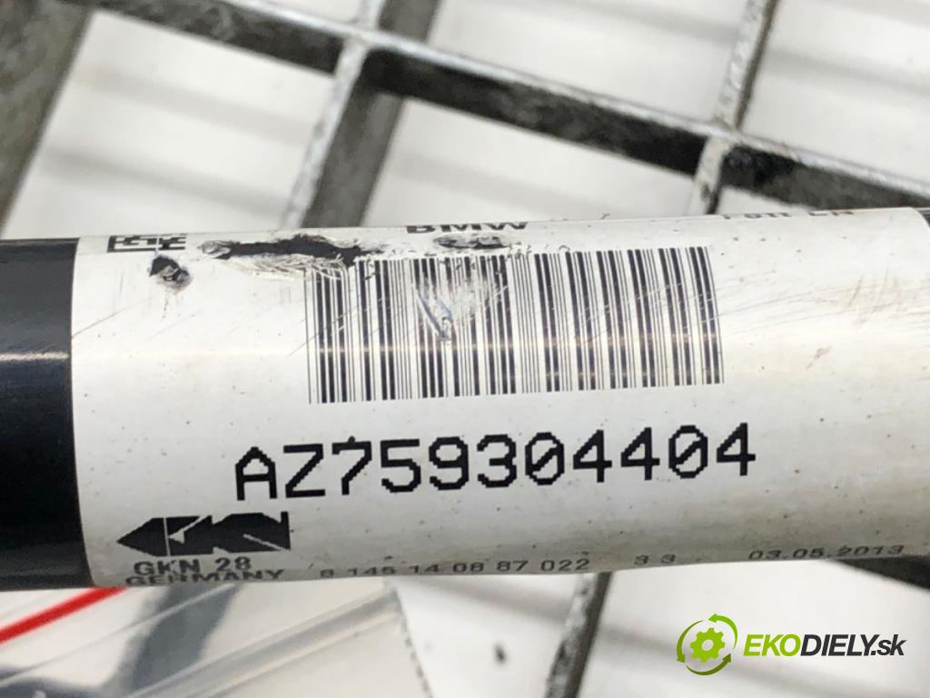 BMW 5 (F10) 2009 - 2016    528 i xDrive 180 kW [245 KM] benzyna 2011 - 2016  Poloos pravá 7593044 (Poloosy)