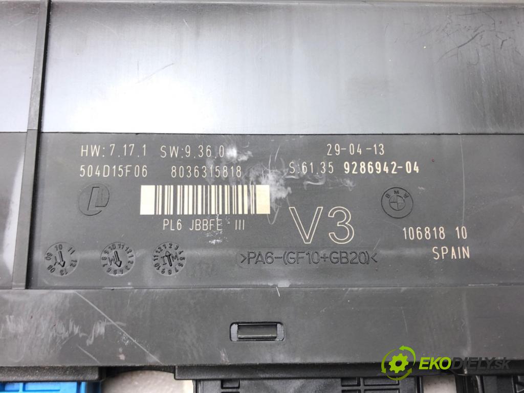 BMW 5 (F10) 2009 - 2016    528 i xDrive 180 kW [245 KM] benzyna 2011 - 2016  Modul komfortu 9286942 (Moduly komfortu)