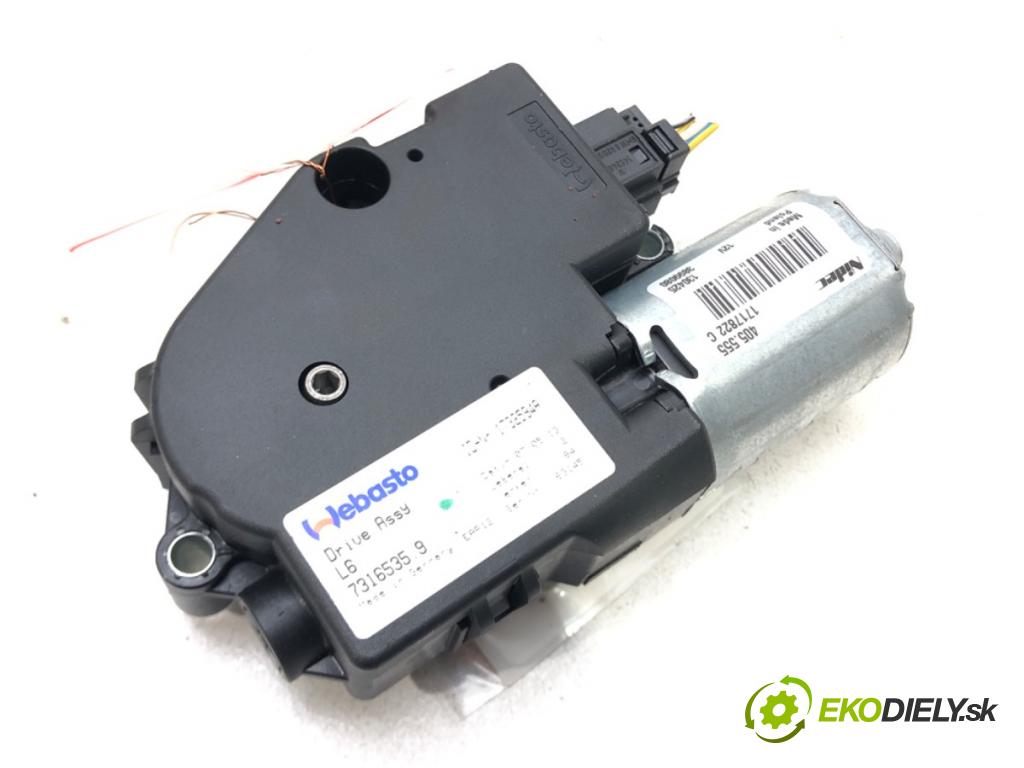 BMW 5 (F10) 2009 - 2016    528 i xDrive 180 kW [245 KM] benzyna 2011 - 2016  Motorček strešného okna 7316535 (Motorčeky ovládania strešného okna)