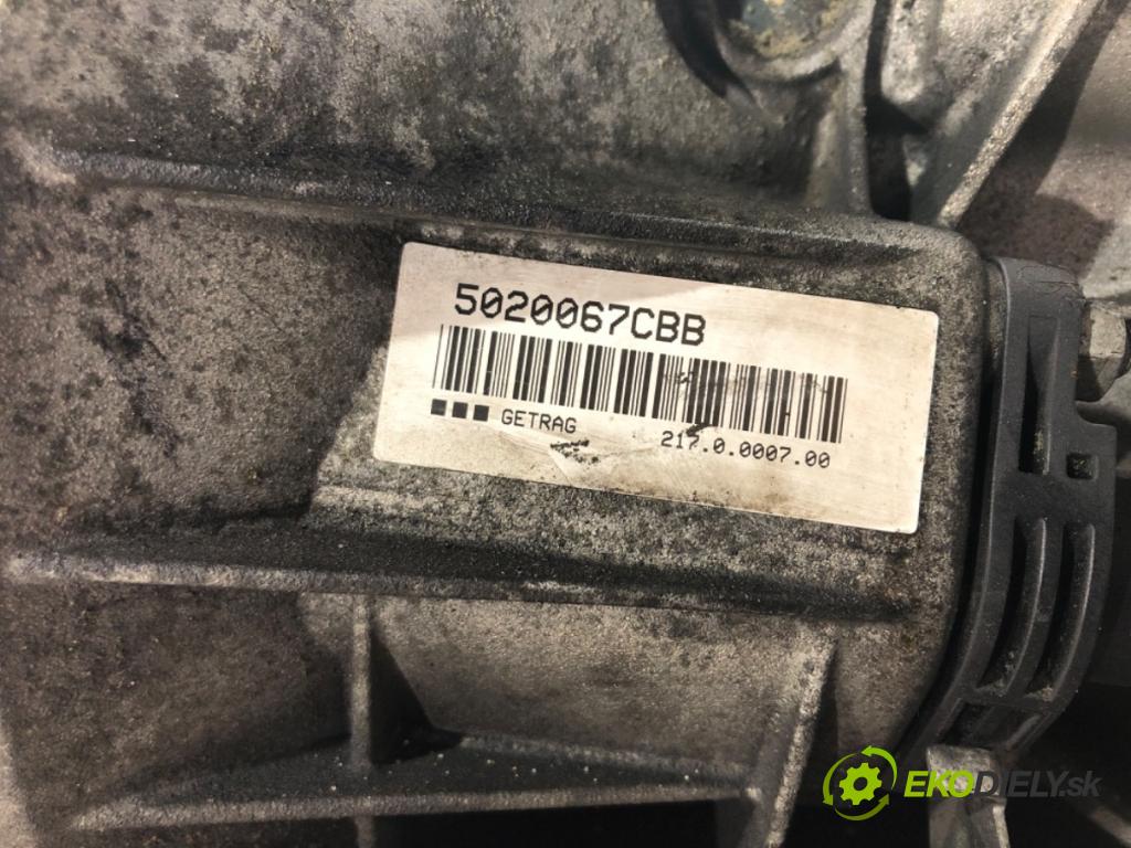 BMW 1 (E87) 2003 - 2013    118 d 105 kW [143 KM] olej napędowy 2007 - 2011  Prevodovka 2170000700 (Prevodovky)
