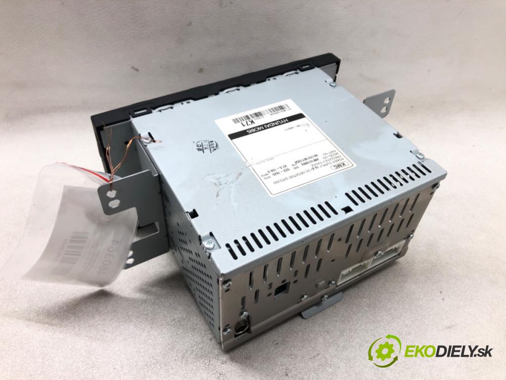 KIA RIO III (UB) 2011 - 2017    1.2 CVVT 62 kW [84 KM] benzyna 2014 - 2017  RADIO 961701W710CA (Audio zariadenia)