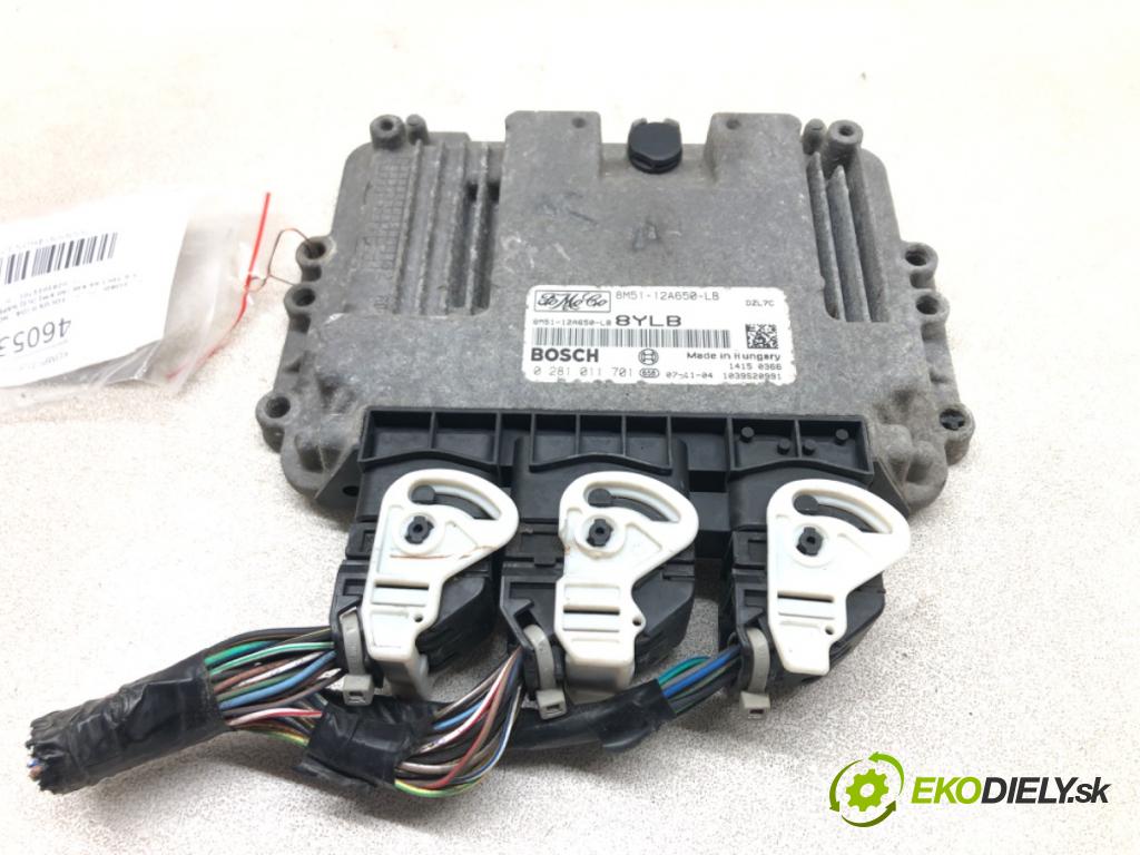 FORD FOCUS II (DA_, HCP, DP) 2004 - 2013    1.6 TDCi 66 kW [90 KM] olej napędowy 2005 - 2012  riadiaca jednotka Motor 0281011701 (Riadiace jednotky)