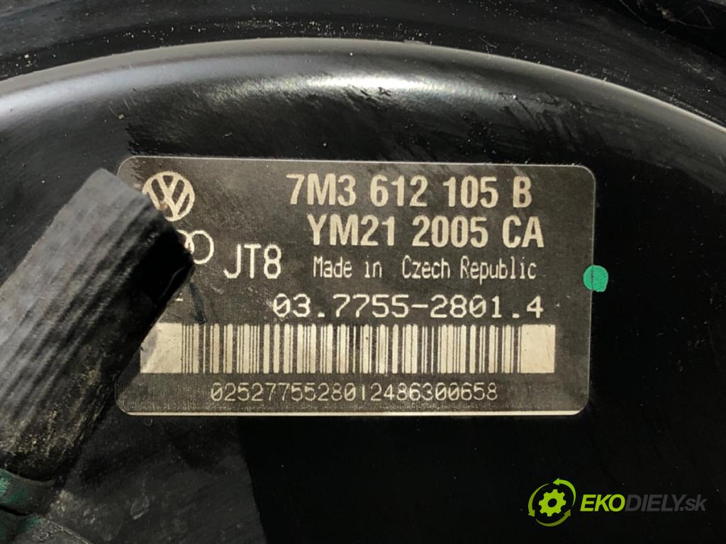 FORD GALAXY I (WGR) 1995 - 2006    1.9 TDI 85 kW [115 KM] olej napędowy 2000 - 2006  posilovač pumpa brzdová 7M3612105B (Posilovače brzd)
