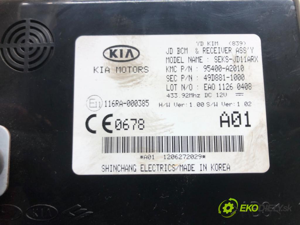 KIA CEED (JD) 2012 - 2018    1.6 CRDi 128 94 kW [128 KM] olej napędowy 2012 - 2  Modul BCM 116RA-000385 (Ostatné)
