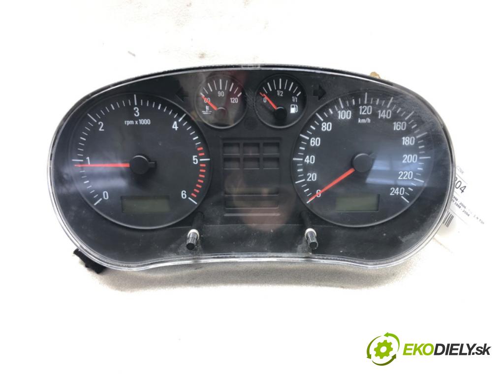 SEAT TOLEDO II (1M2) 1998 - 2006    1.9 TDI 81 kW [110 KM] olej napędowy 1998 - 2004  Prístrojovka 1M0919272C (Prístrojové dosky, displeje)