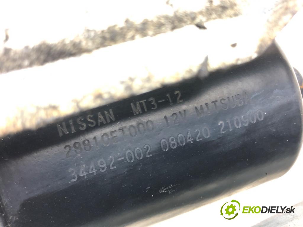 NISSAN SENTRA VI (B16) 2006 - 2013    2.5 149 kW [203 KM] benzyna 2006 - 2012  Mechanizmus stieračov predný 28810ET000 (Motorčeky stieračov predné)