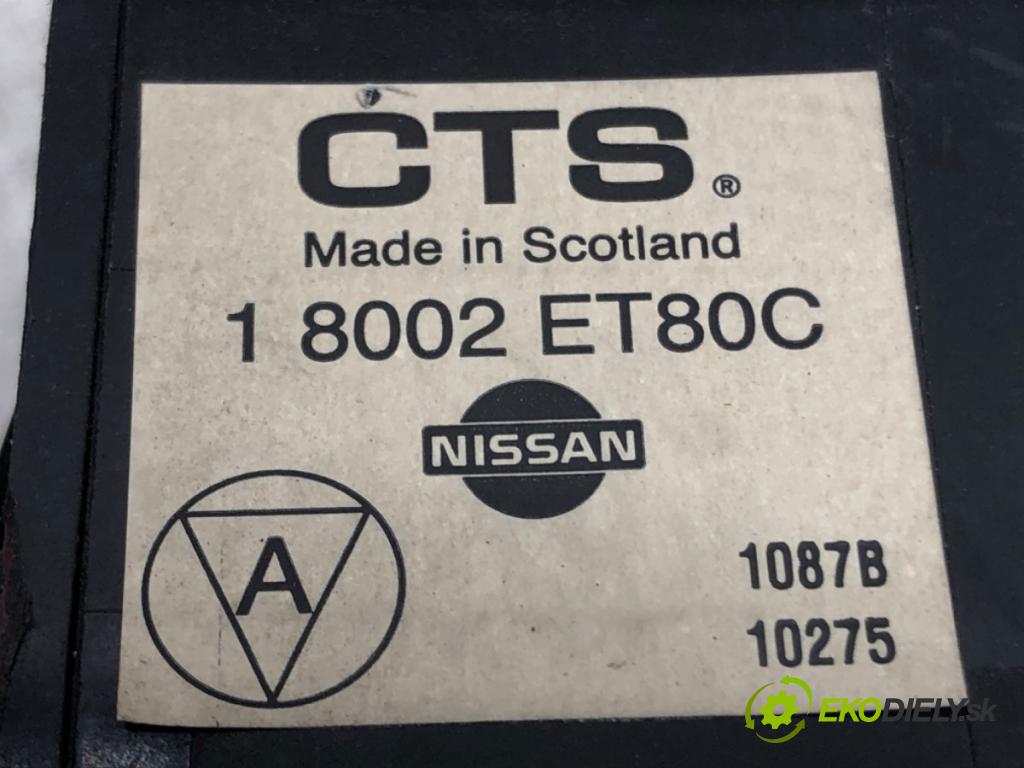 NISSAN SENTRA VI (B16) 2006 - 2013    2.5 149 kW [203 KM] benzyna 2006 - 2012  Potenciometer plynového pedálu 18002ET80C (Pedále)