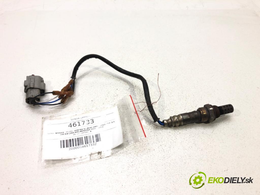 NISSAN SENTRA VI (B16) 2006 - 2013    2.5 149 kW [203 KM] benzyna 2006 - 2012  sonda lambda  (Lambda sondy)