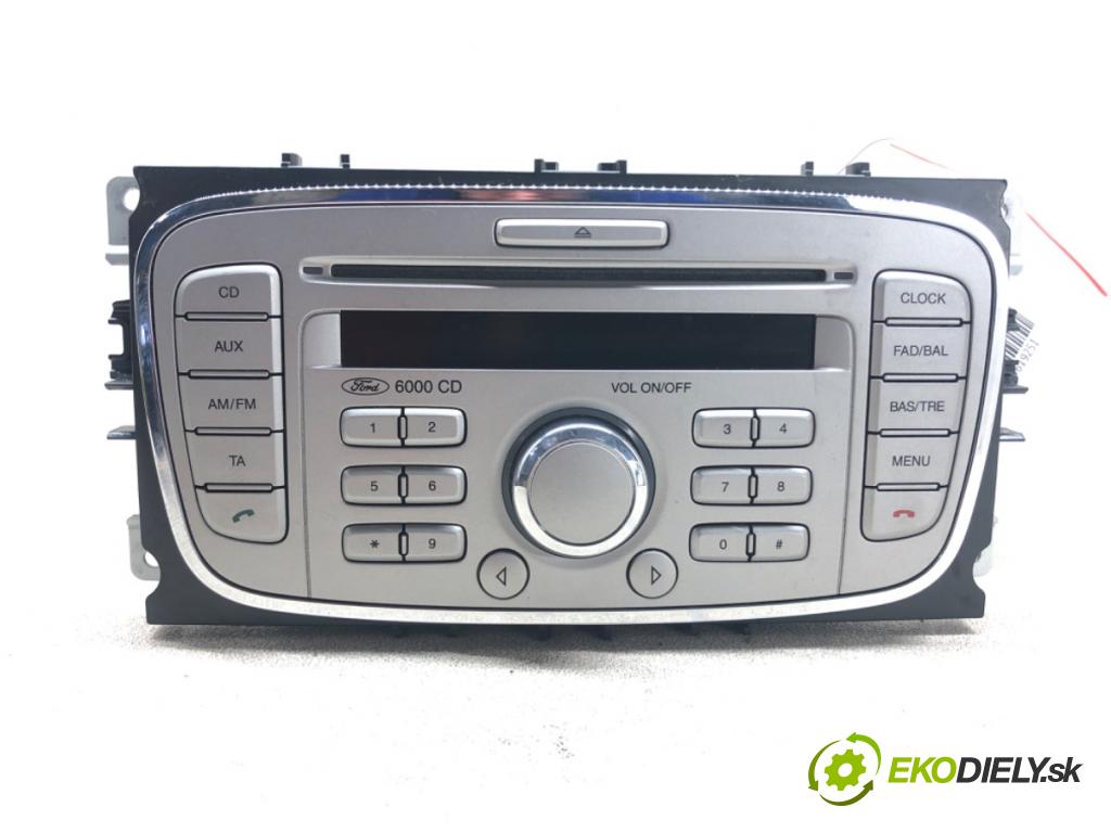 FORD TRANSIT CONNECT (P65_, P70_, P80_) 2002 - 2022    1.8 TDCi 66 kW [90 KM] olej napędowy 2002 - 2013  RADIO AT1T-18C815-AB (Audio zariadenia)