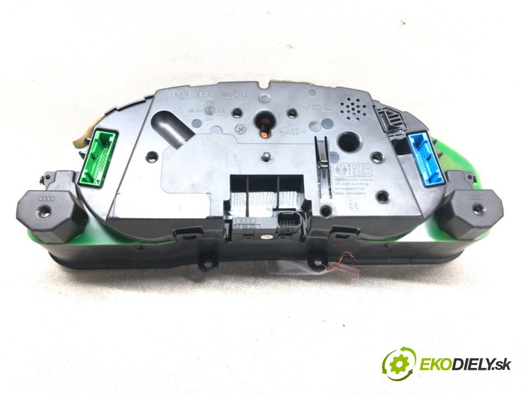 AUDI A6 C5 Avant (4B5) 1997 - 2005    2.4 121 kW [165 KM] benzyna 1997 - 2005  prístrojovka 4B0919860F (Přístrojové desky, displeje)