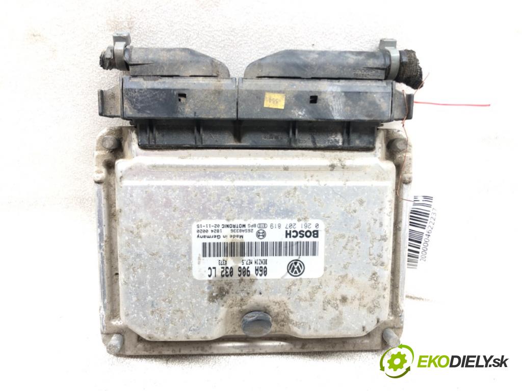 SKODA OCTAVIA I (1U2) 1996 - 2010    2.0 85 kW [116 KM] benzyna 1999 - 2007  riadiaca jednotka Motor 06A906032LC (Riadiace jednotky)