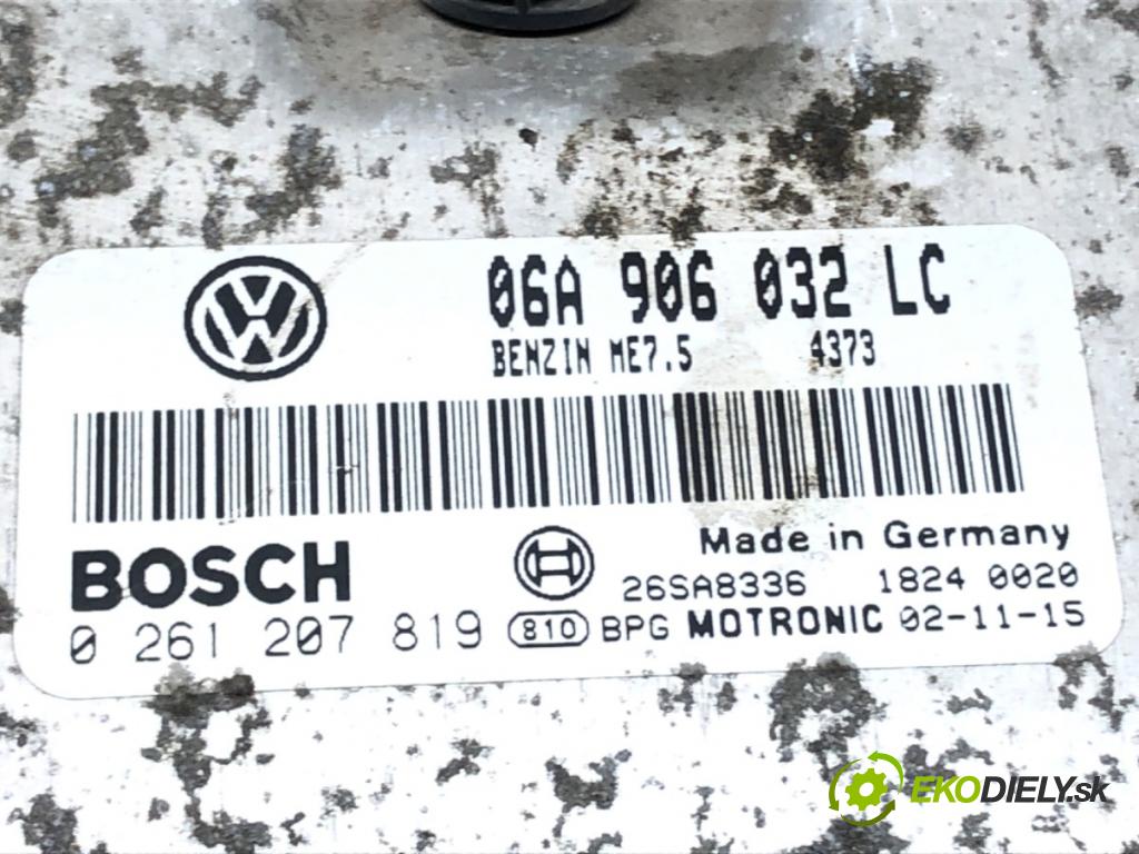 SKODA OCTAVIA I (1U2) 1996 - 2010    2.0 85 kW [116 KM] benzyna 1999 - 2007  riadiaca jednotka Motor 06A906032LC (Riadiace jednotky)