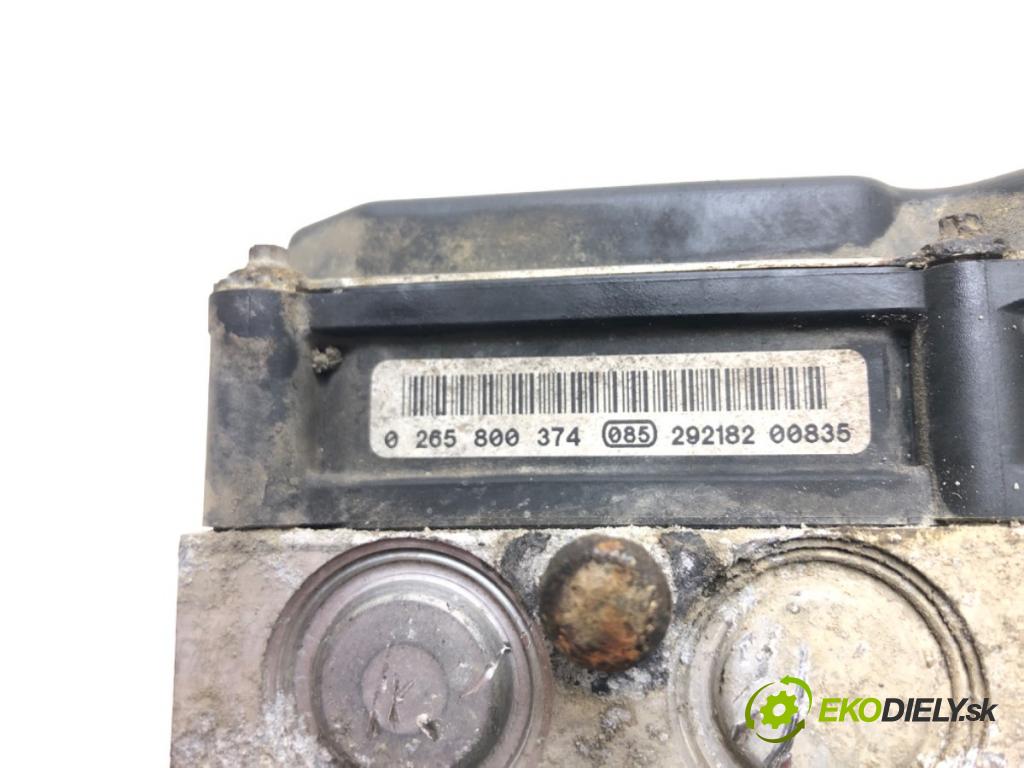 HYUNDAI GETZ (TB) 2001 - 2011    1.5 CRDi 60 kW [82 KM] olej napędowy 2003 - 2005  Pumpa ABS 0265231448 (Pumpy ABS)