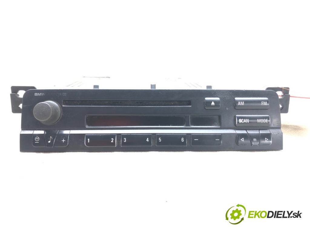 BMW 3 (E46) 1997 - 2005    320 d 110 kW [150 KM] olej napędowy 2001 - 2005  RADIO 6935627 (Audio zariadenia)