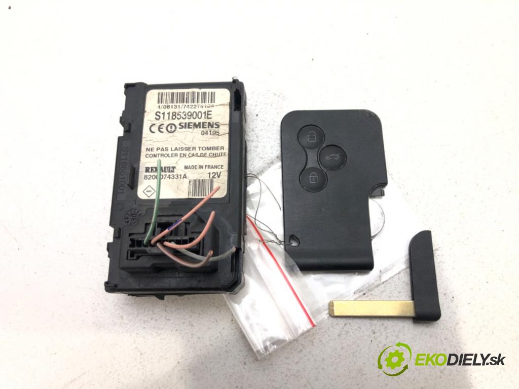 RENAULT MEGANE II (BM0/1_, CM0/1_) 2001 - 2012 1.5 dCi (BM0F, BM0T, BM2B, CM0F, CM0T) 60 kW [82 K spinačka čítač KART 8200074331A (Spínacie skrinky a kľúče)