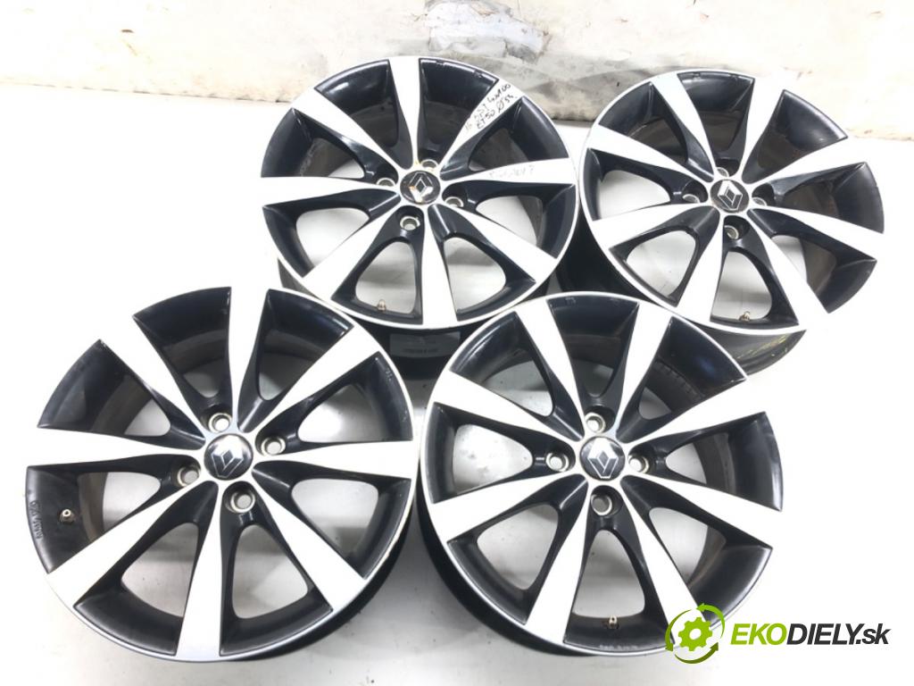 RENAULT ---    ---  disky hliníkové 16 6,5J 4X100 ET50 stred CENTR. 54