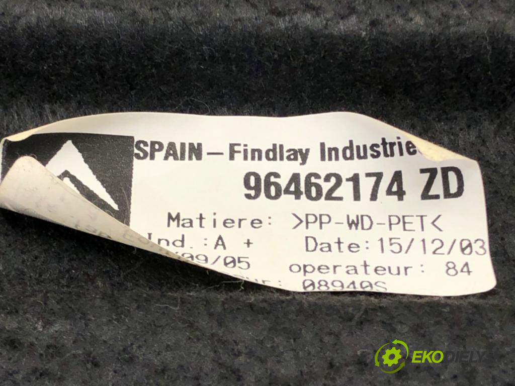 CITROEN C4 I (LC_) 2004 - 2014    1.4 16V 65 kW [88 KM] benzyna 2004 - 2011  Pláto zadná 96462174ZD (Pláta zadné)