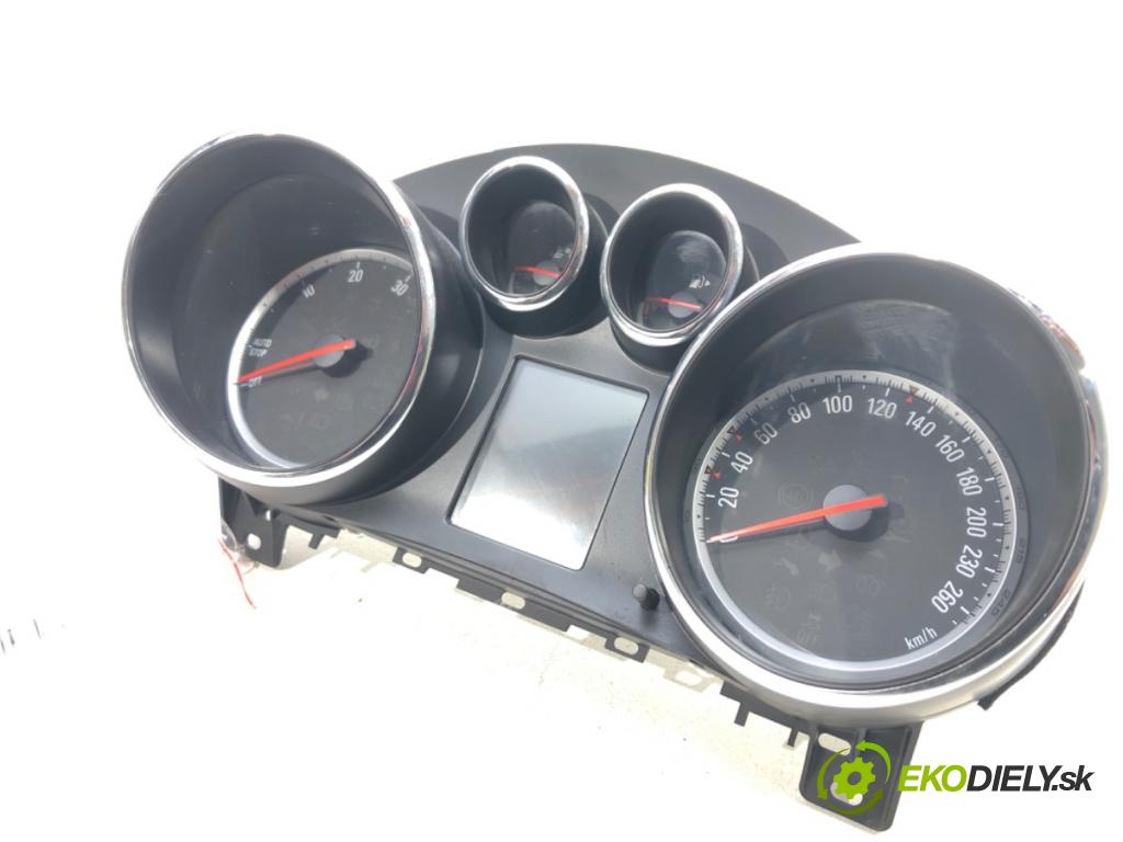 OPEL ASTRA J (P10) 2009 - 2015    1.3 CDTI (68) 70 kW [95 KM] olej napędowy 2009 - 2  Prístrojovka 13374948 (Prístrojové dosky, displeje)