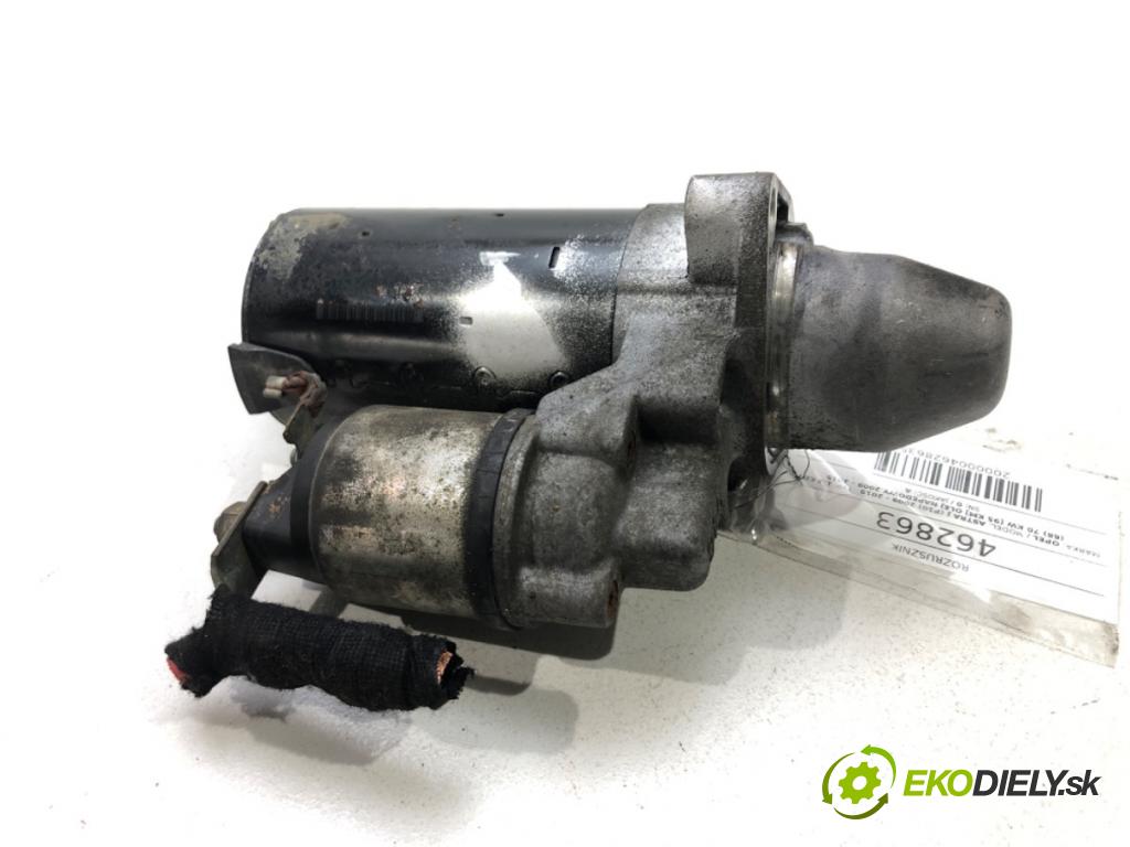 OPEL ASTRA J (P10) 2009 - 2015    1.3 CDTI (68) 70 kW [95 KM] olej napędowy 2009 - 2  Štartér 0001138030 (Štartéry)