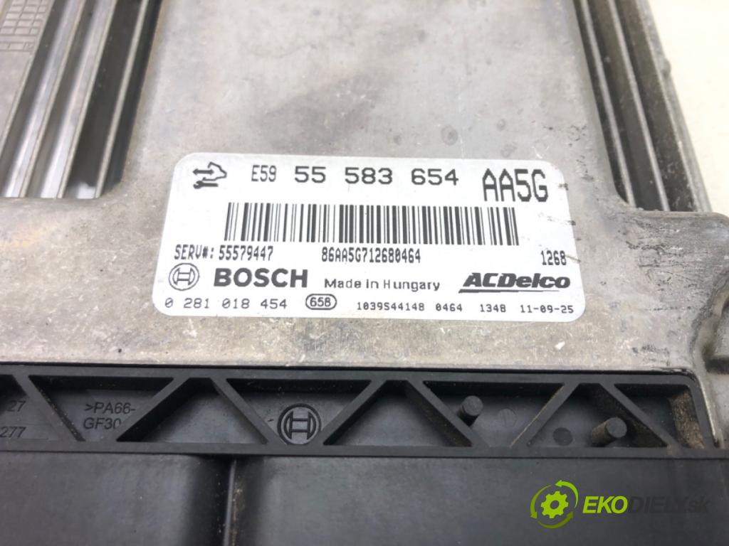 OPEL ASTRA J (P10) 2009 - 2015    1.3 CDTI (68) 70 kW [95 KM] olej napędowy 2009 - 2  riadiaca jednotka Motor  (Riadiace jednotky)
