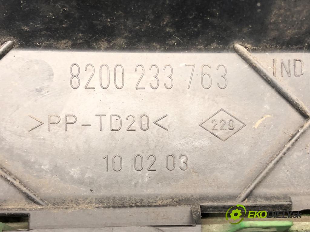 OPEL MOVANO A Autobus (X70) 1998 - 2022    2.5 CDTI (JD) 74 kW [101 KM] olej napędowy 2007 -   mřížka maska 8200233763 (Mřížky (masky) chladičů)