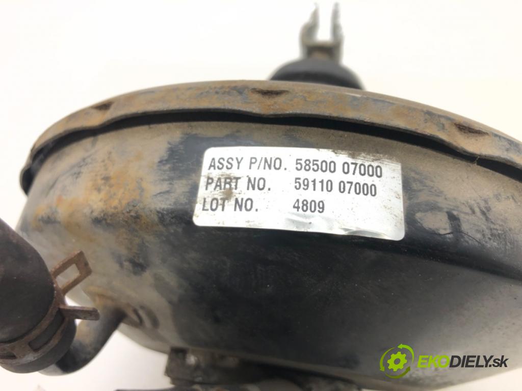 KIA PICANTO I (SA) 2004 - 2012    1.0 45 kW [61 KM] benzyna 2004 - 2011  Posilovač Pumpa brzdová 5850007000 (Posilňovače bŕzd)