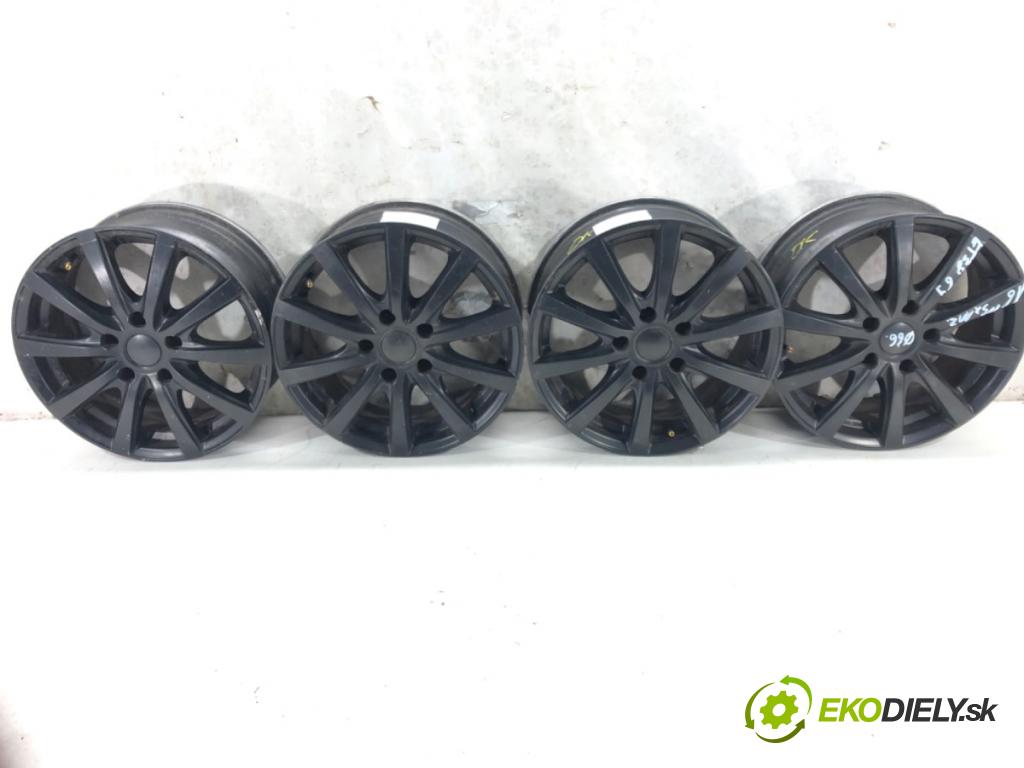 VW GOLF V ---  --- --- --- disky hliníkové 16 6,5J 5X112 ET38 stred CENTR. 66 