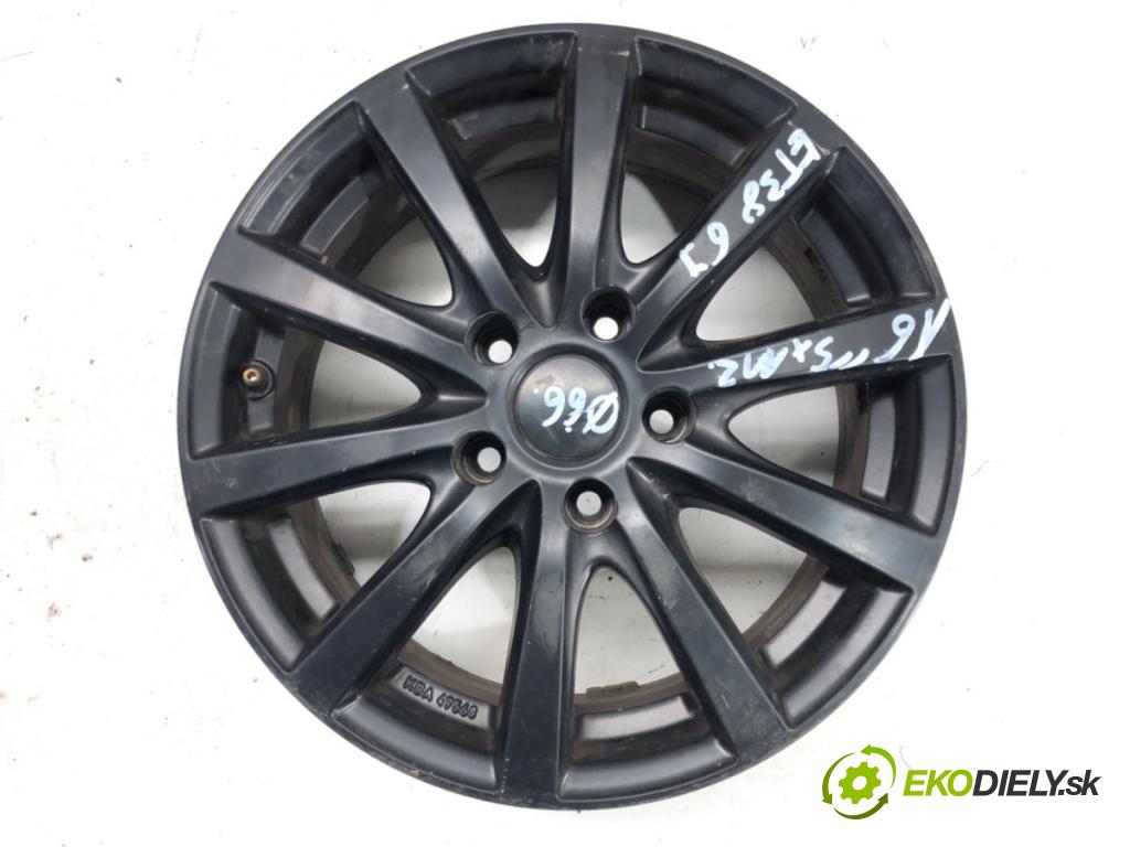 VW GOLF V ---  --- --- --- disky hliníkové 16 6,5J 5X112 ET38 stred CENTR. 66