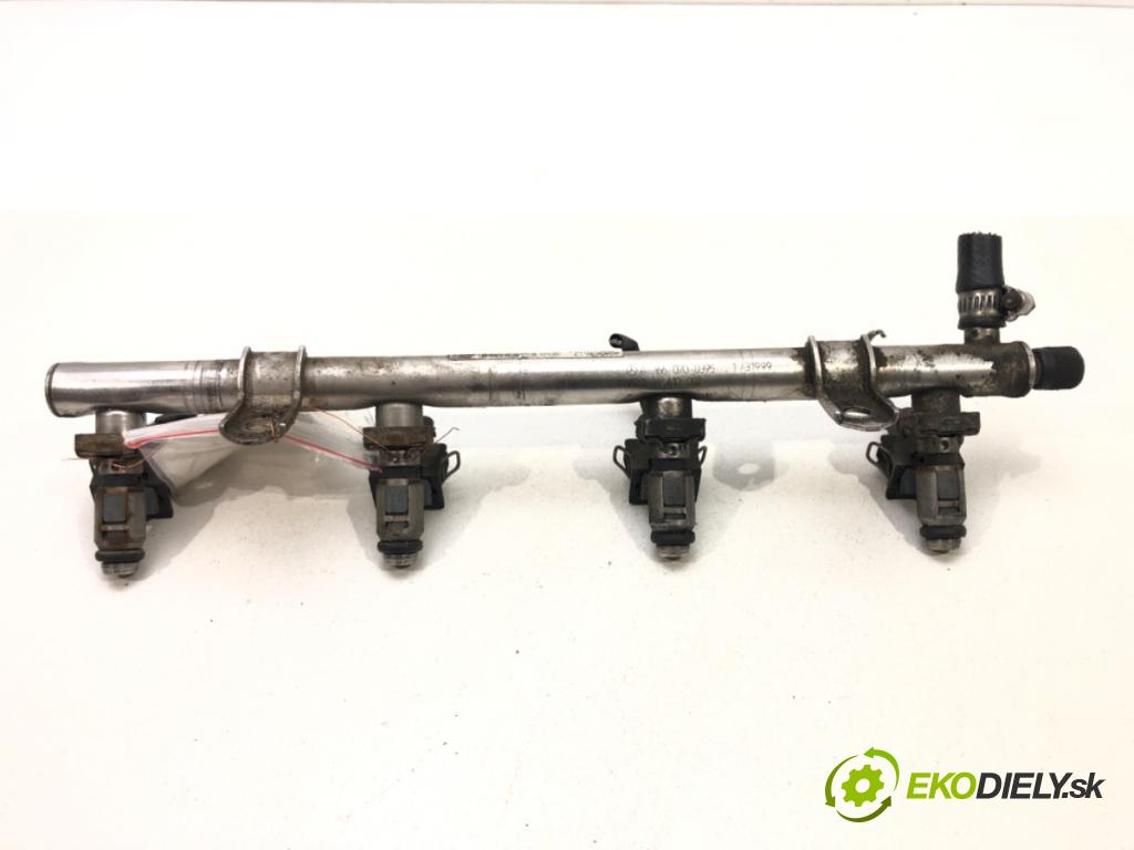 MERCEDES-BENZ KLASA A (W168) 1997 - 2005    A 190 (168.032, 168.132) 92 kW [125 KM] benzyna 19  Lišta vstrekovacia Vstrekovacie ventily A1660700395 (Vstrekovacie lišty)