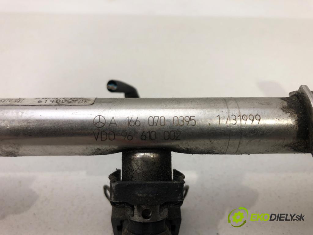 MERCEDES-BENZ KLASA A (W168) 1997 - 2005    A 190 (168.032, 168.132) 92 kW [125 KM] benzyna 19  Lišta vstrekovacia Vstrekovacie ventily A1660700395 (Vstrekovacie lišty)