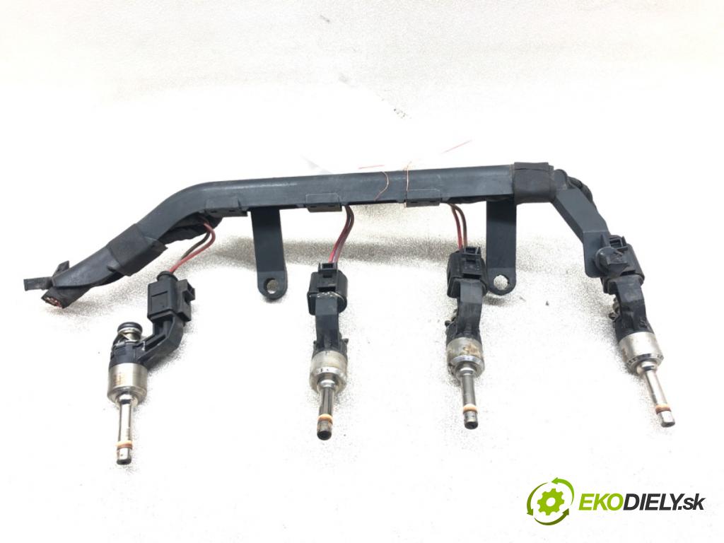 VW PASSAT B6 (3C2) 2005 - 2010    1.4 TSI 90 kW [122 KM] benzyna 2007 - 2010  Lišta vstrekovacia Vstrekovacie ventily 03C906036F (Vstrekovacie lišty)